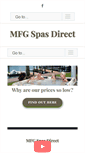 Mobile Screenshot of mfgspasdirect.com